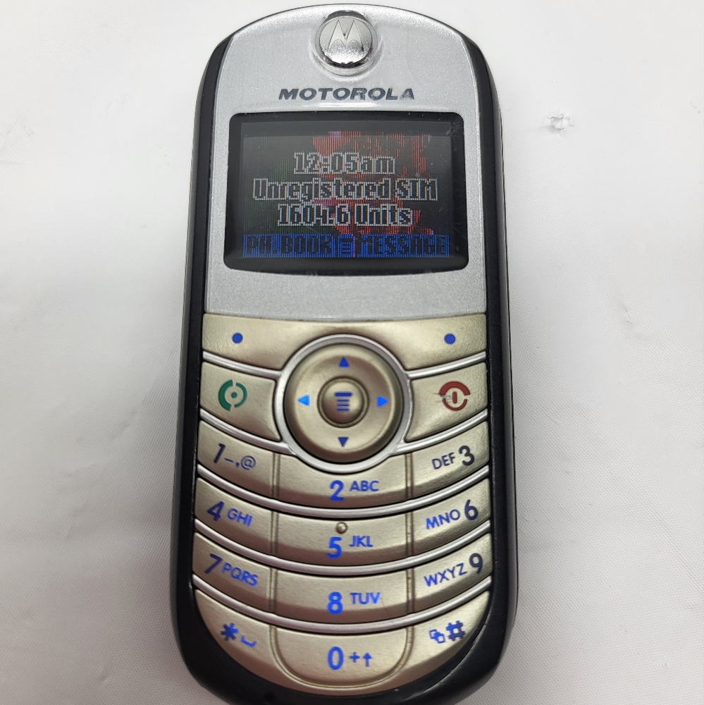 Motoroloa C139 G8/19 (TFC139BKB) Mobile/Cell Phone